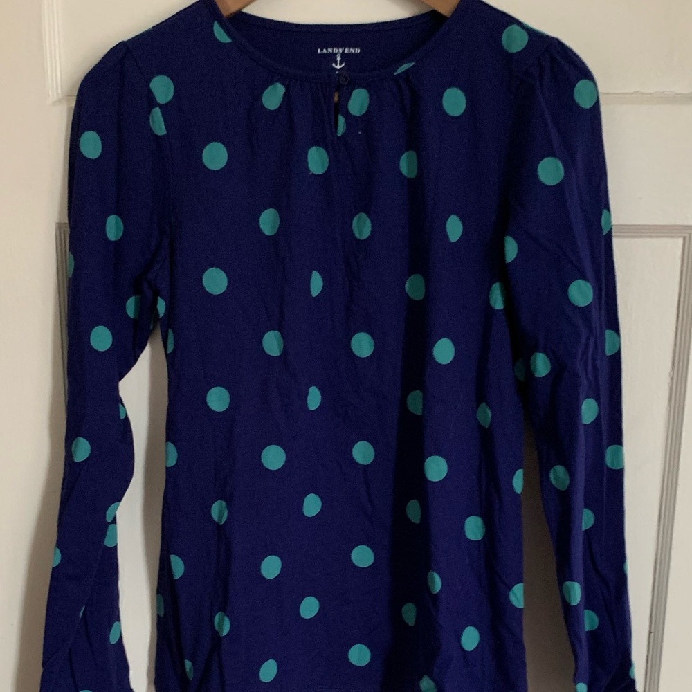 Lands’ End long sleeved T, size 16.